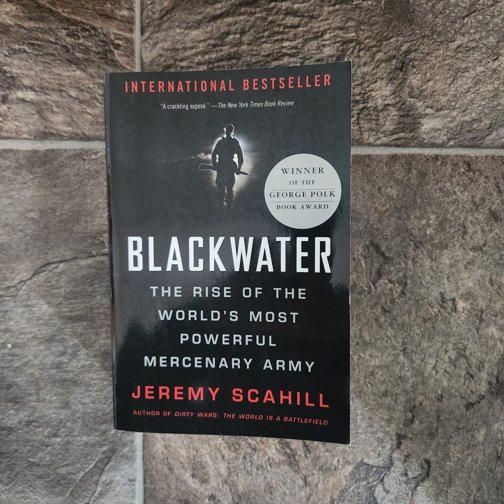 Blackwater Book by Jeremy Scahill